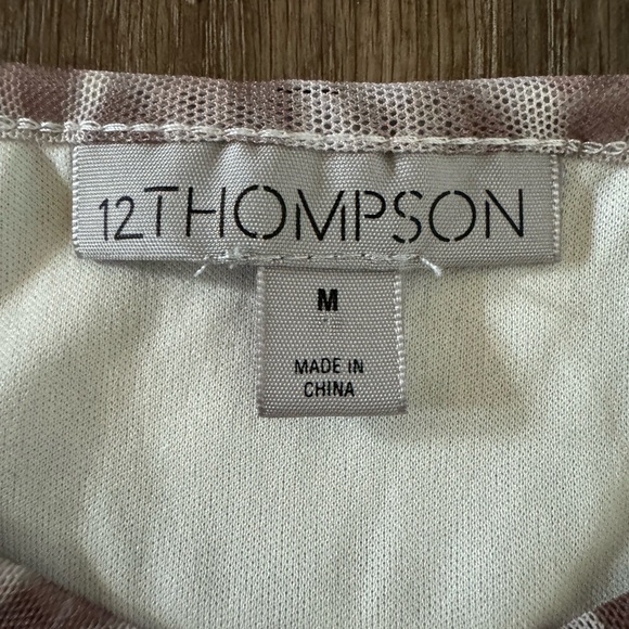 Sheer Leopard Print Stretchy Long Sleeve Top - Picture 9 of 10